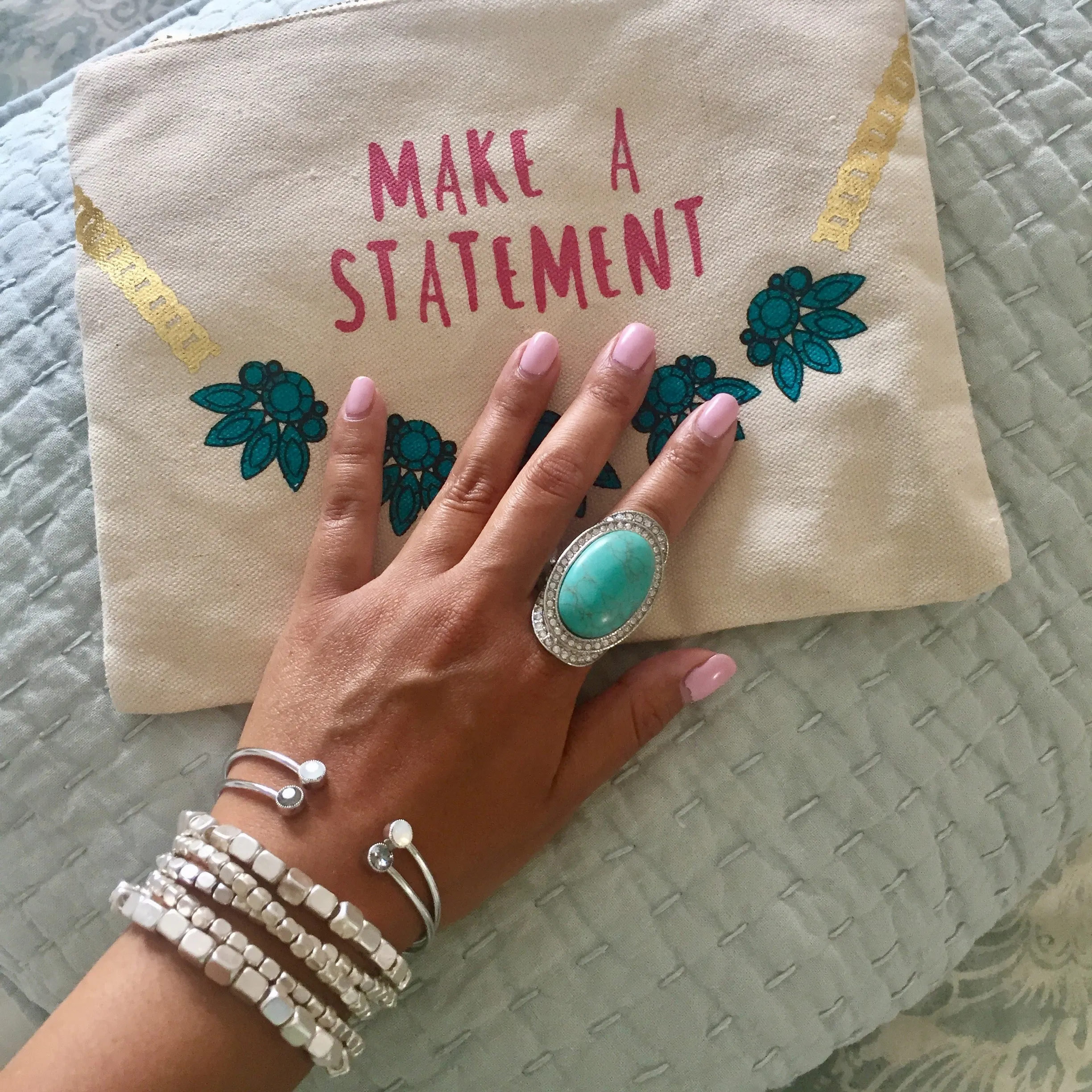 Sienna Turquoise Statement Ring