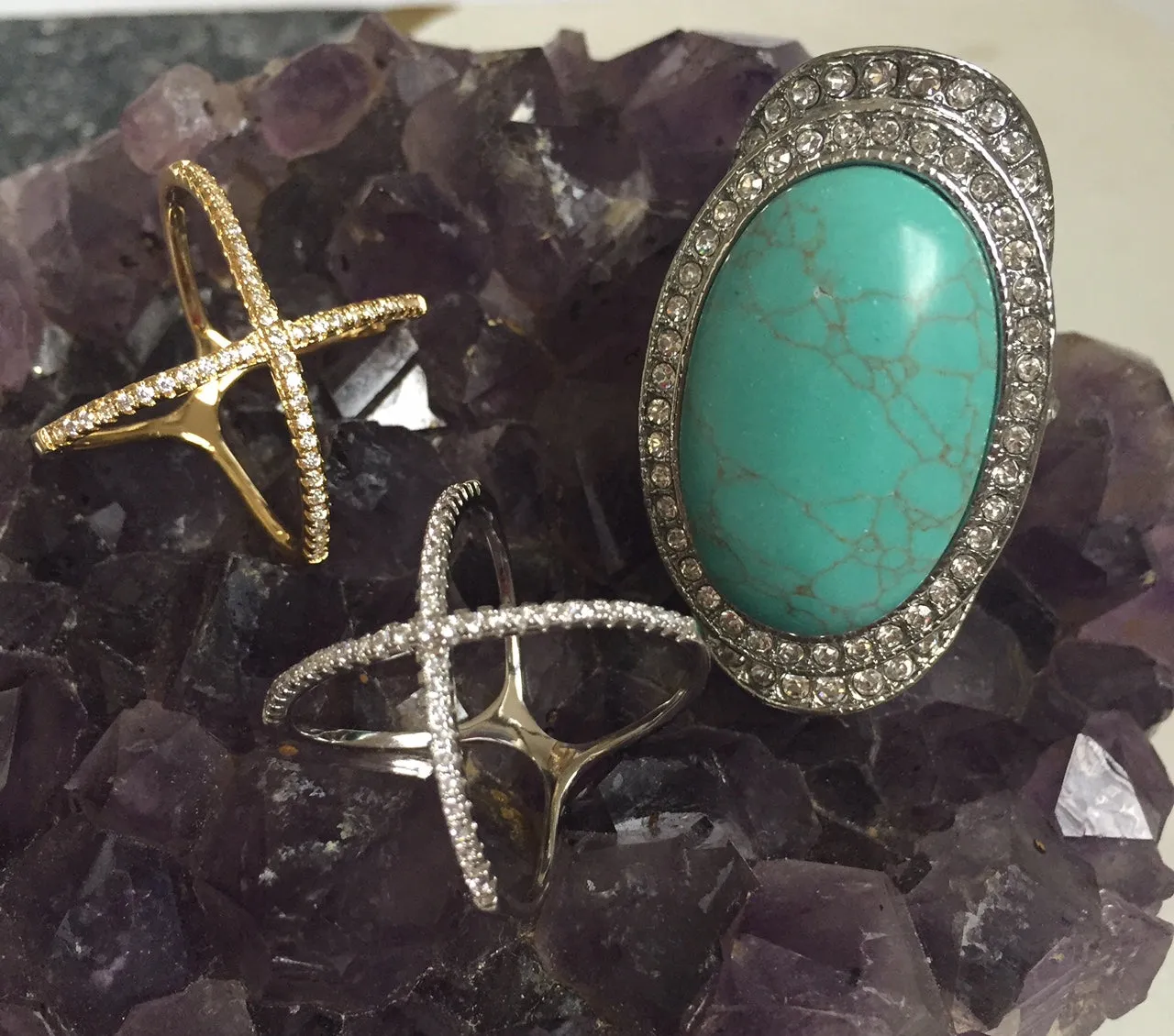 Sienna Turquoise Statement Ring