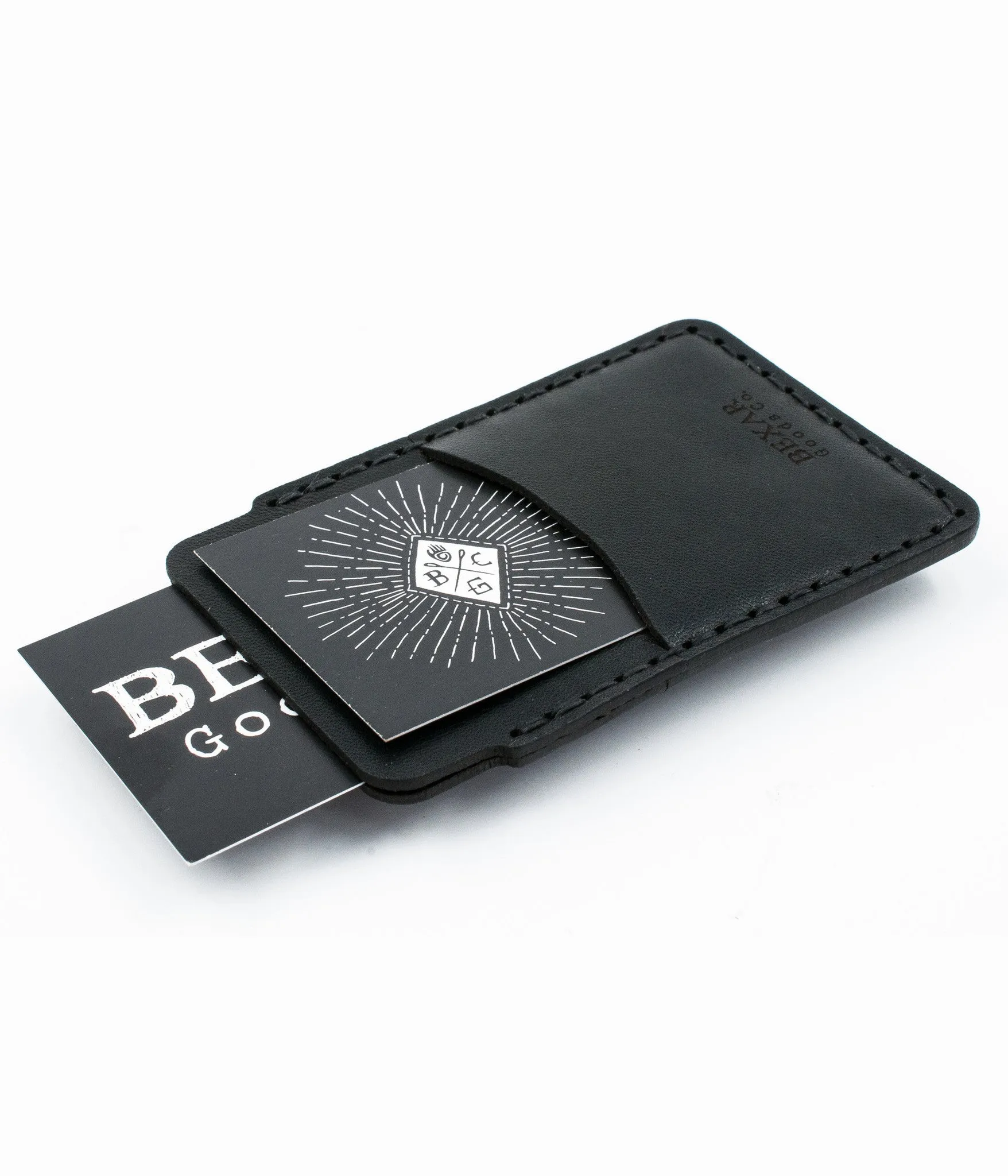 Simple Card Wallet- Black