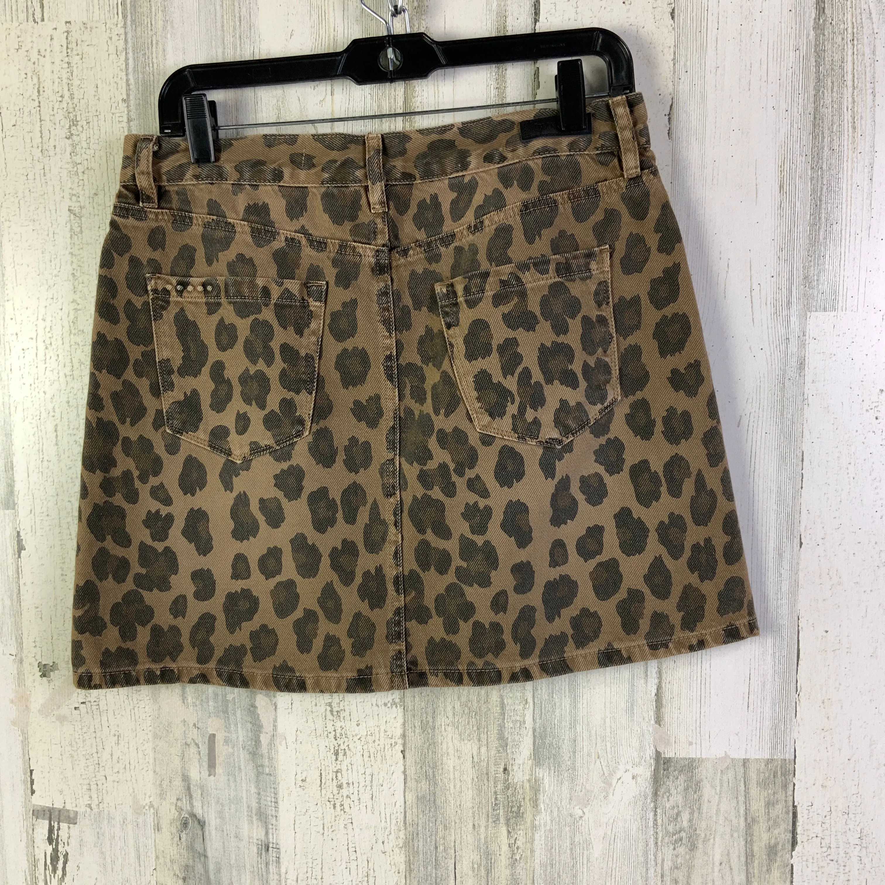 Skirt Mini & Short By Blanknyc In Animal Print, Size: 4