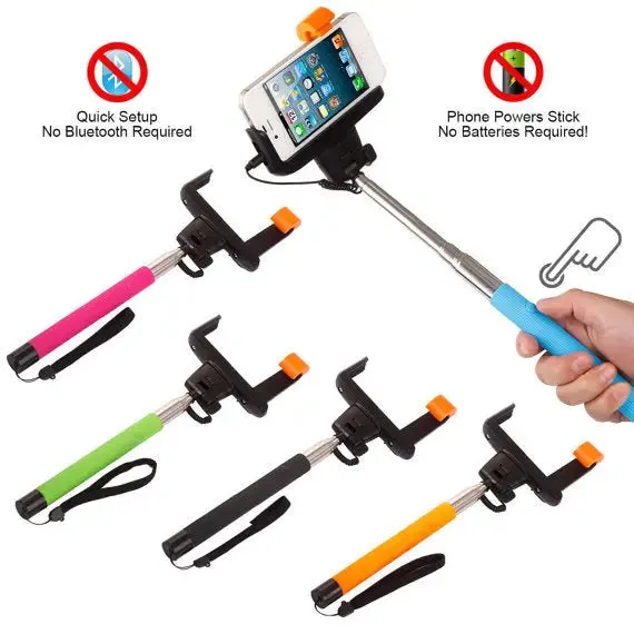 Strand Telescopic Selfie Stick w/ Shutter Control