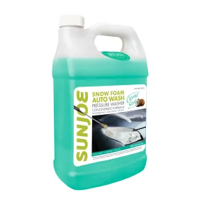 Sun Joe SPX-FCS1G-COC Premium Snow Foam Car Wash Soap and Cleaner | 1-Gal. | Coconut Scent