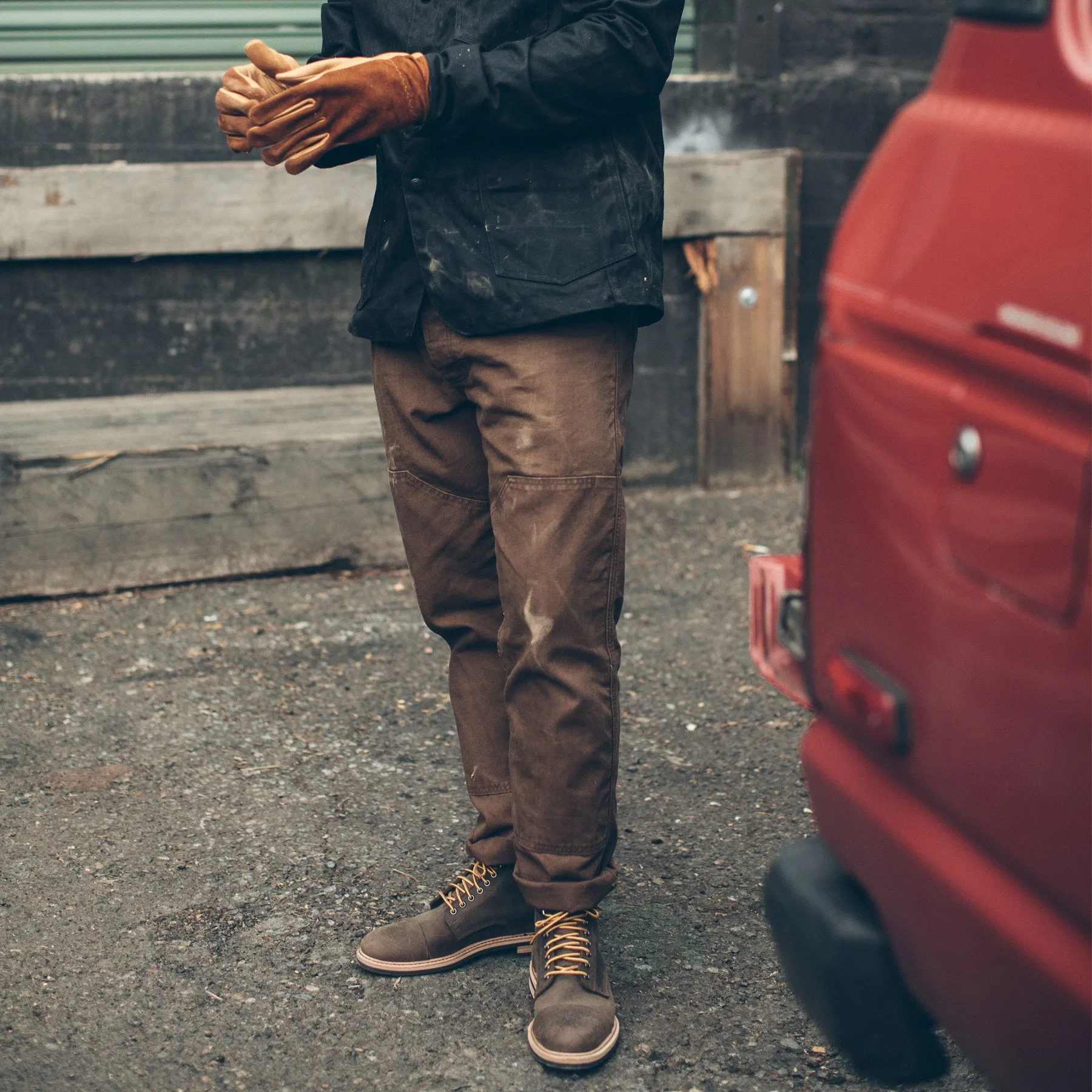 The Chore Pant in Washed Timber