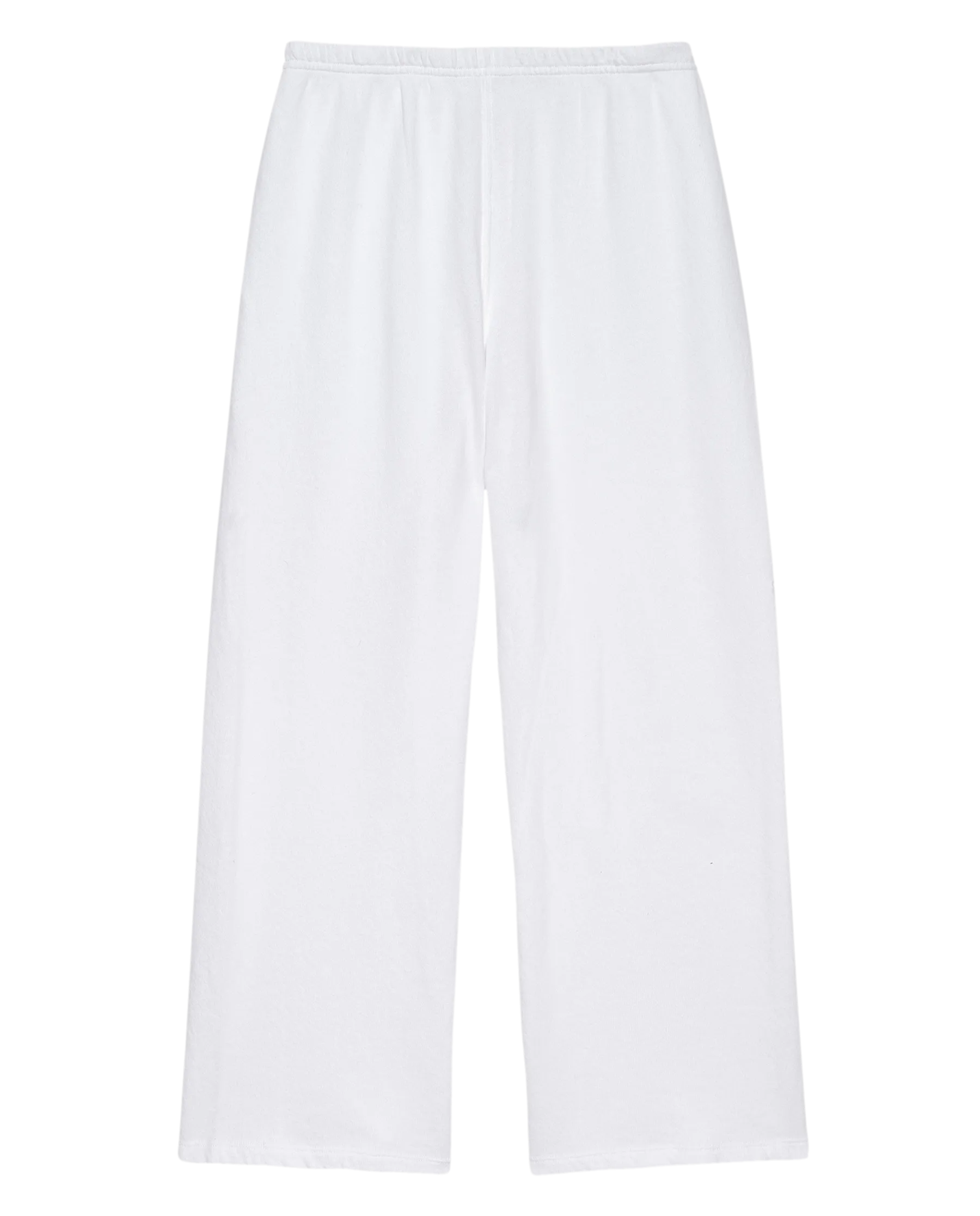 The Lap Sweatpant. Solid -- True White