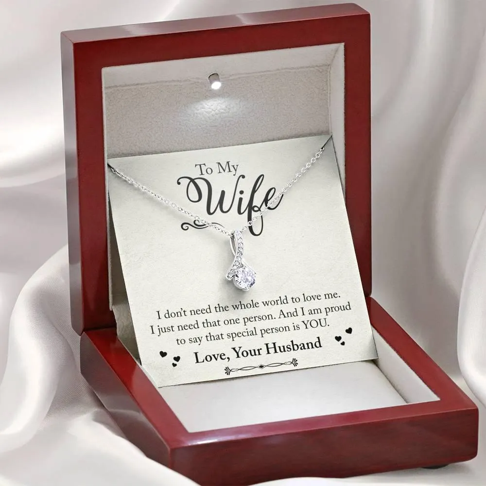 To My Wife - ALLURING BEAUTY - Necklace