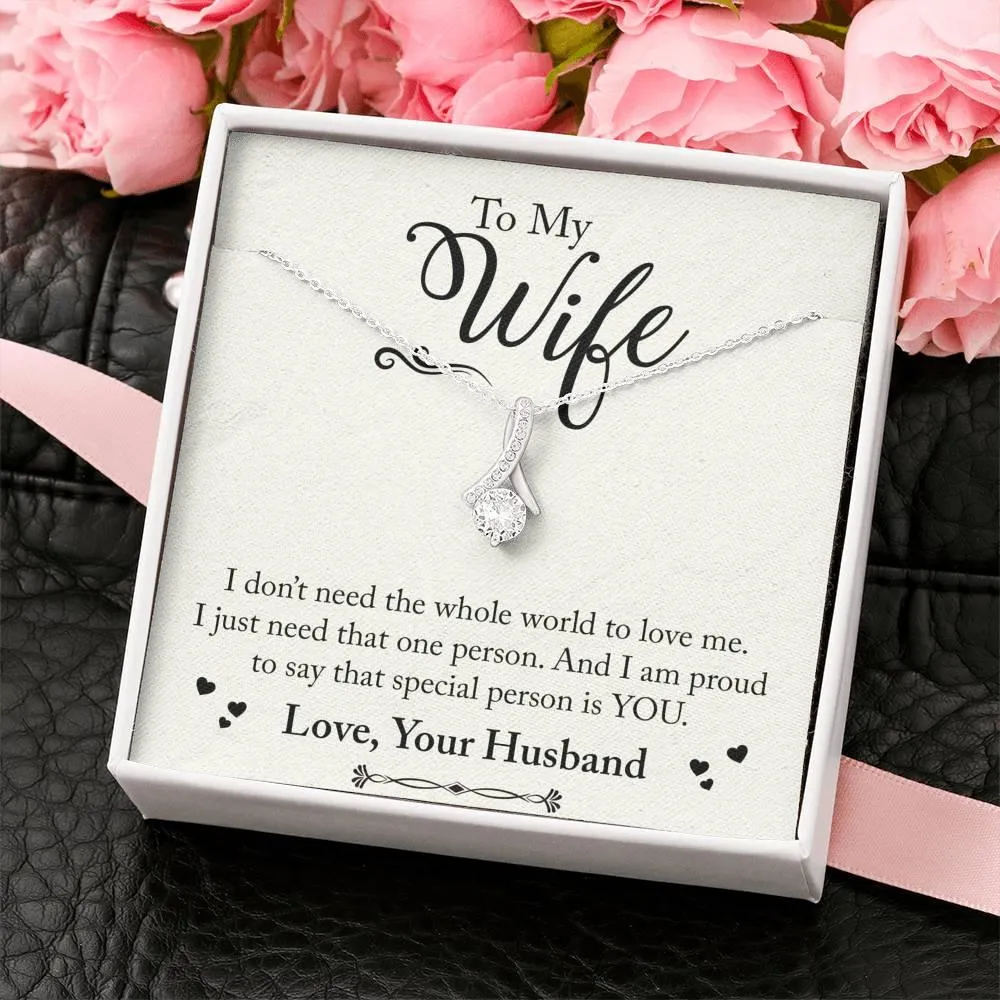 To My Wife - ALLURING BEAUTY - Necklace