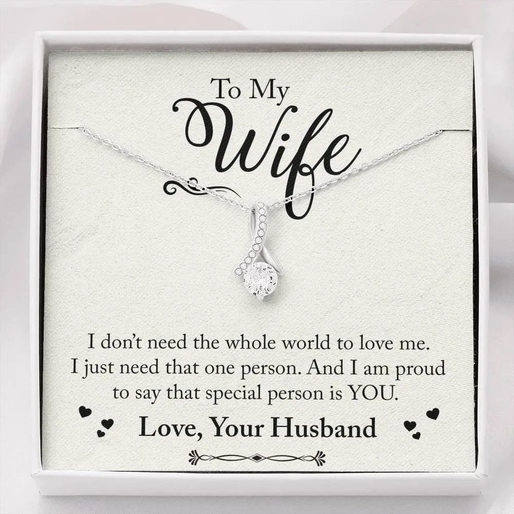 To My Wife - ALLURING BEAUTY - Necklace