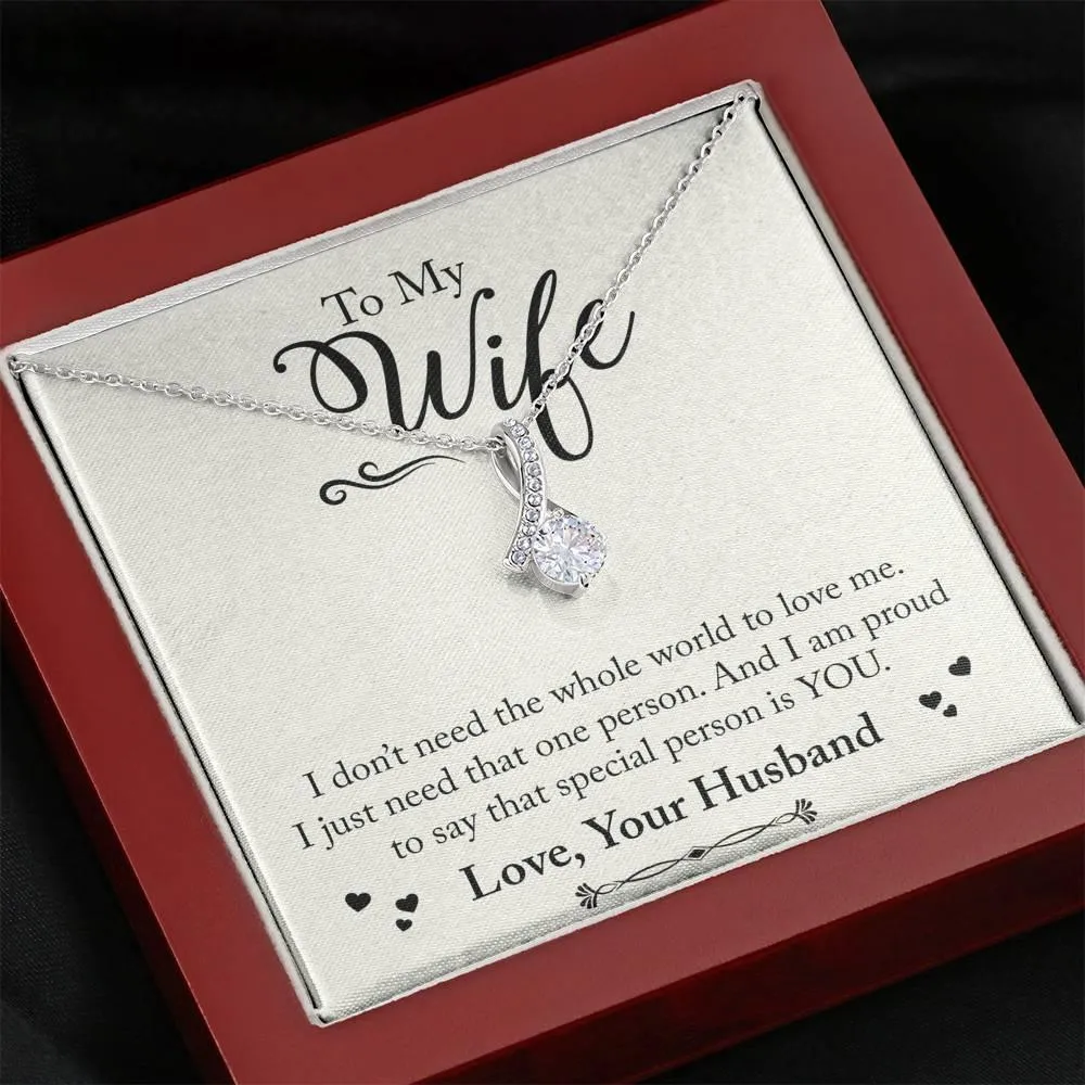 To My Wife - ALLURING BEAUTY - Necklace