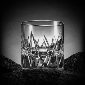 UniWhis Handmade Premium Whisky Glass Set, Handcrafted Whisky Glass with Wide Mouth, Thick Base, and Aroma-Enhancing Design