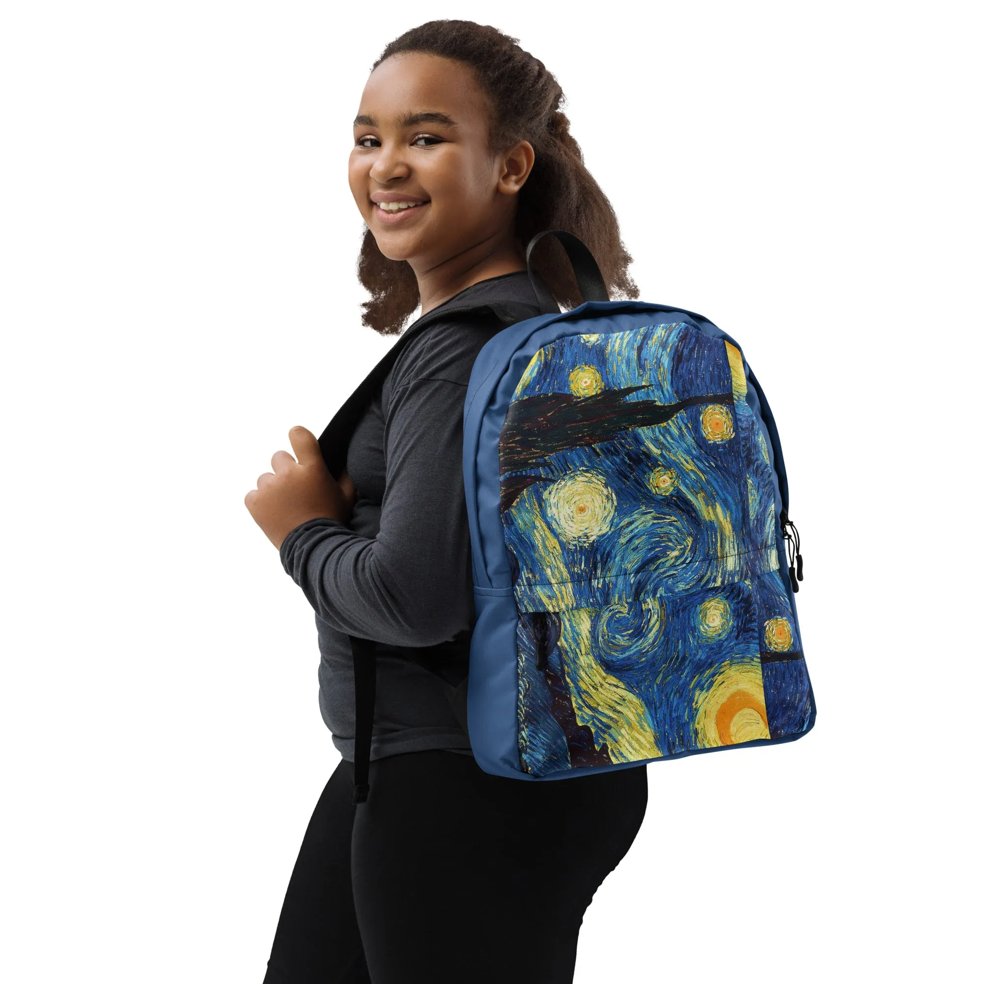 Van Gogh Inspired Starry Night Art Backpack