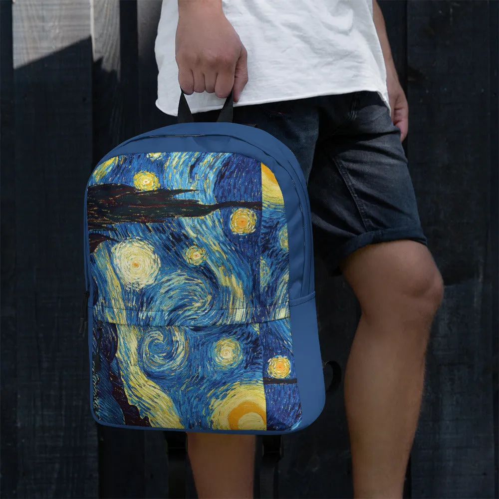 Van Gogh Inspired Starry Night Art Backpack