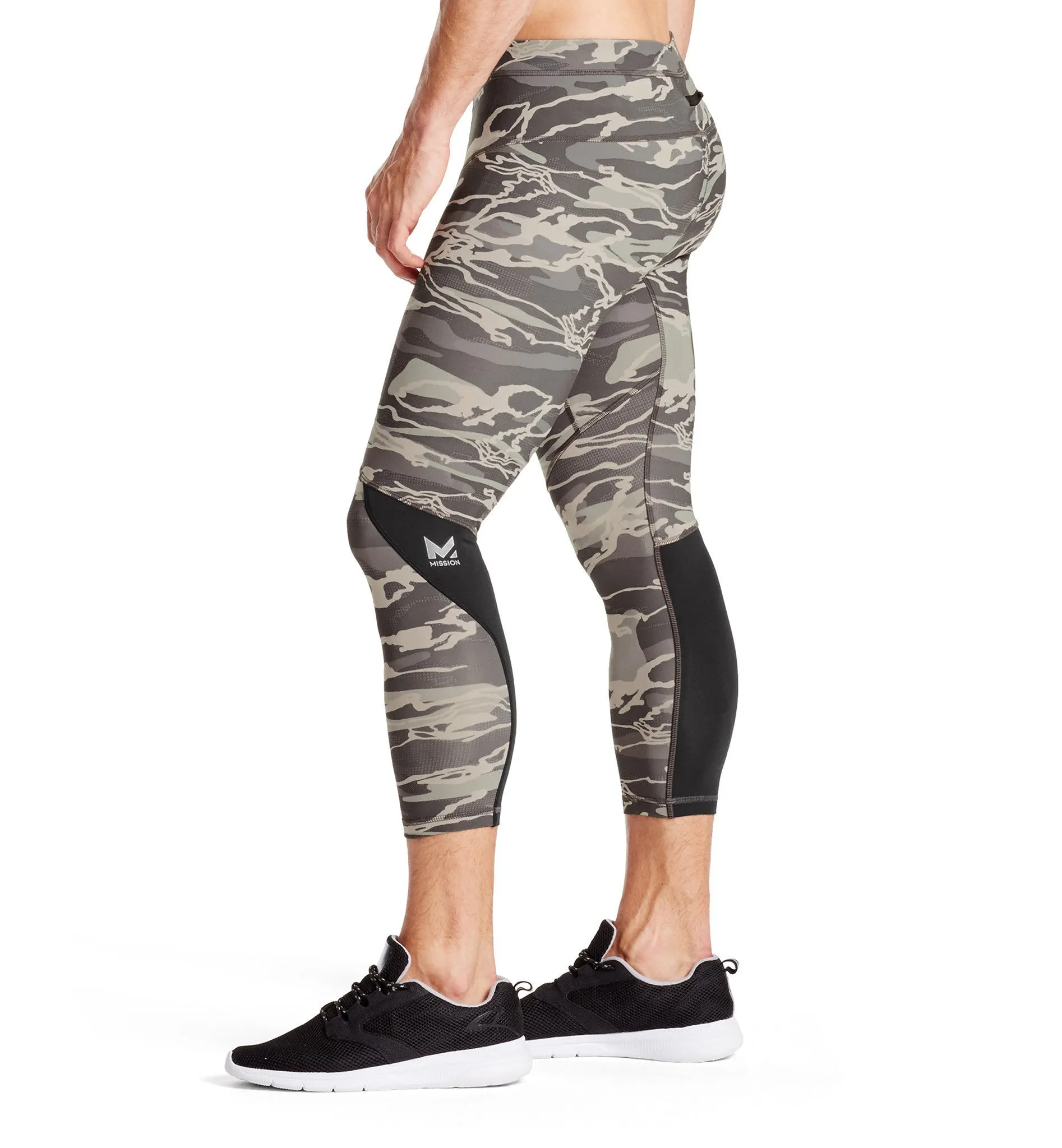 VaporActive Transformer 3/4 Training Tights | Moonless Night Camo