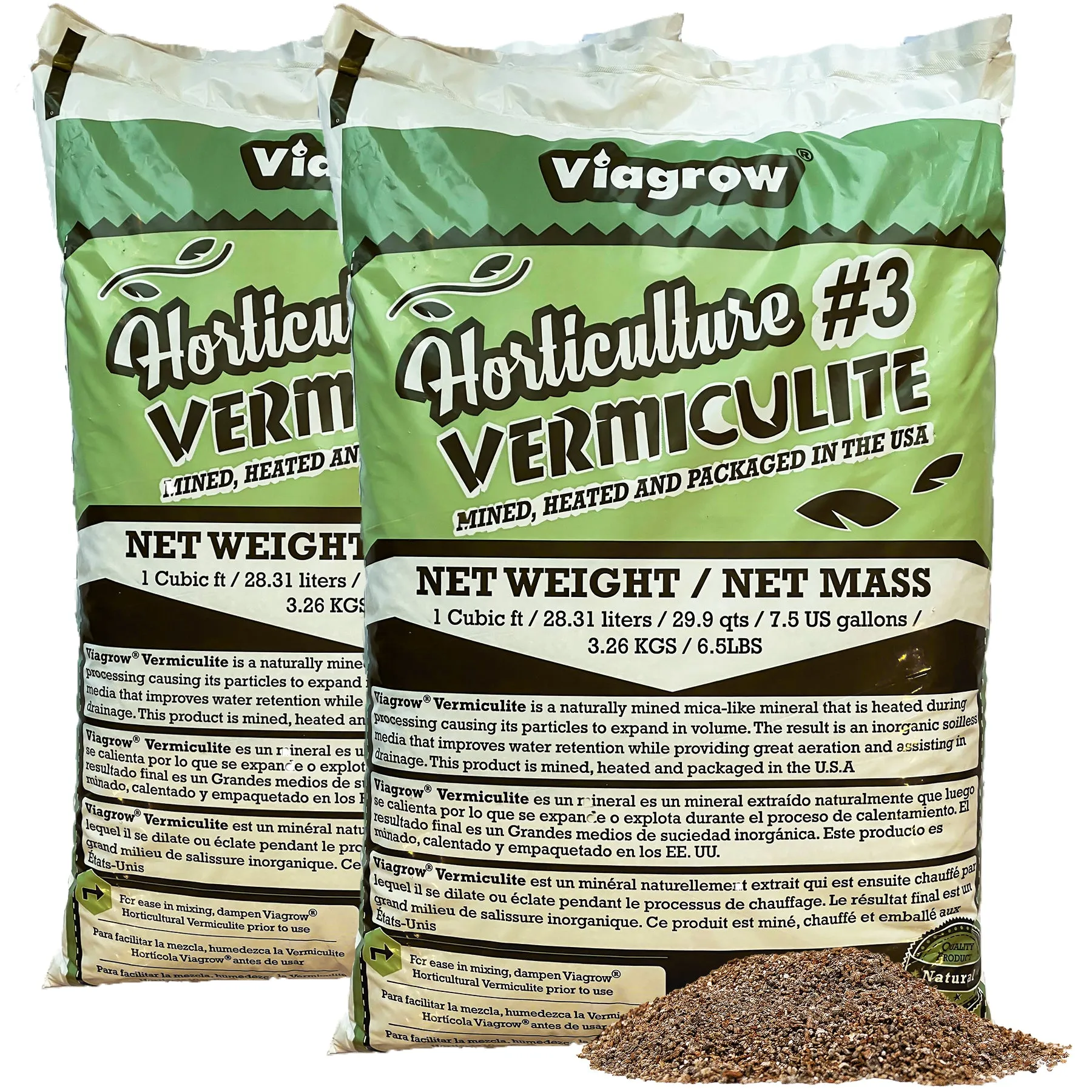 Viagrow 1CU. FT. Horticultural Vermiculite (EA)