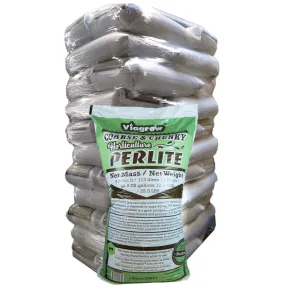 Viagrow 4CU. FT. Perlite Coarse and Chunky Grade, White (Pallet of 25)