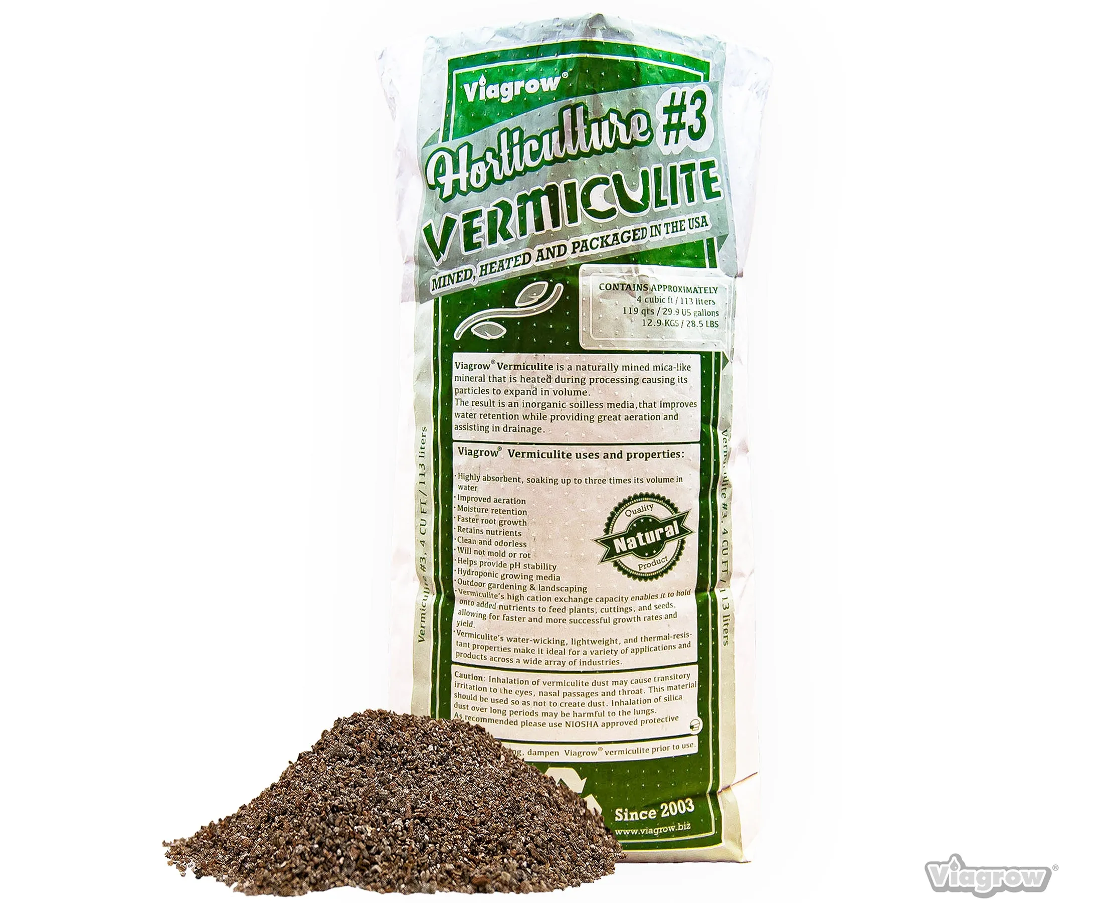 Viagrow 4CU.FT Horticultural Vermiculite (EA)