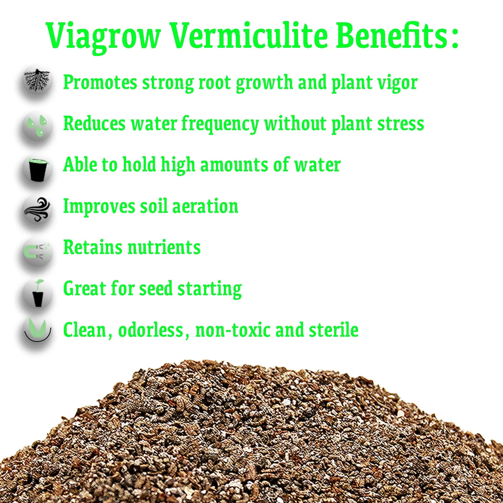 Viagrow 4CU.FT Horticultural Vermiculite (EA)