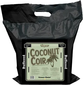 Viagrow 5KG (11LB) Buffered Coconut Coir Compressed Premium Grow Media (EA)