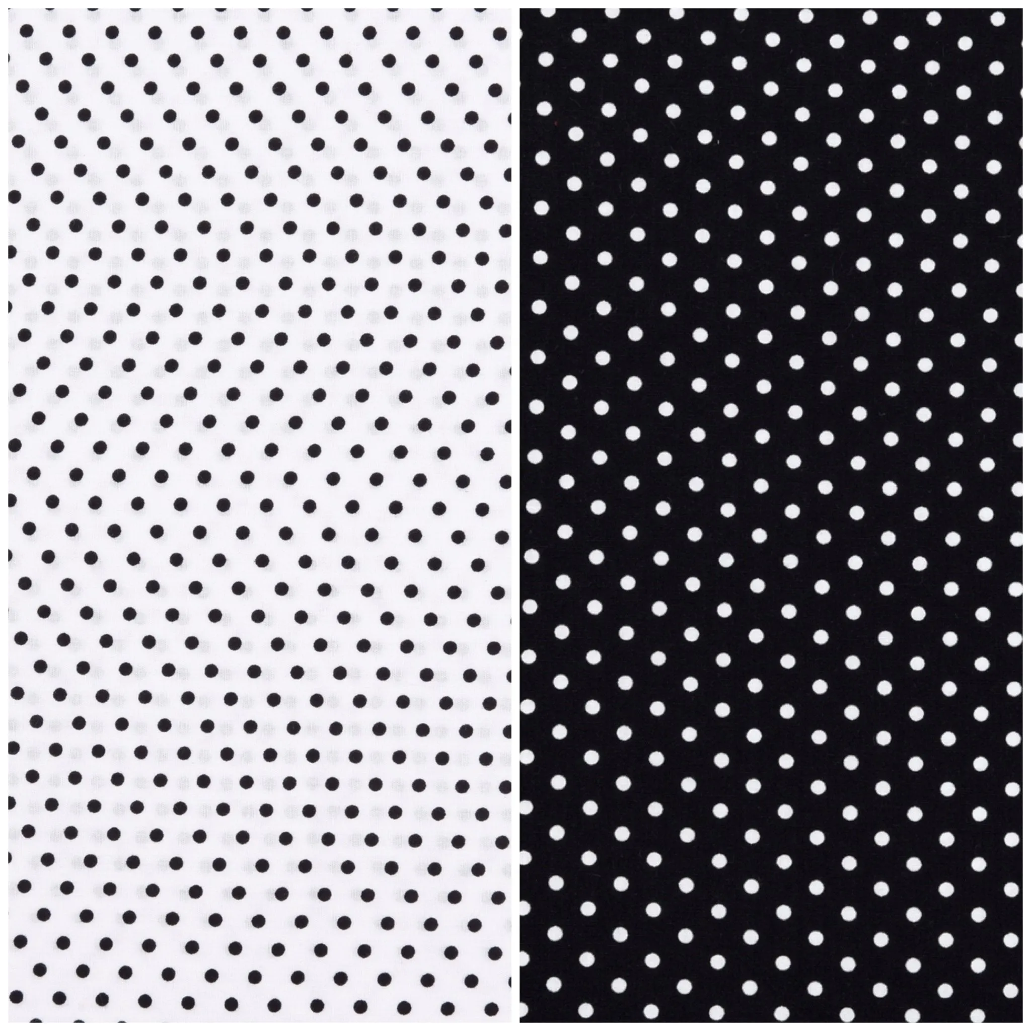 Vintage Dots Print  - Washed 100% Cotton Poplin  - 3106