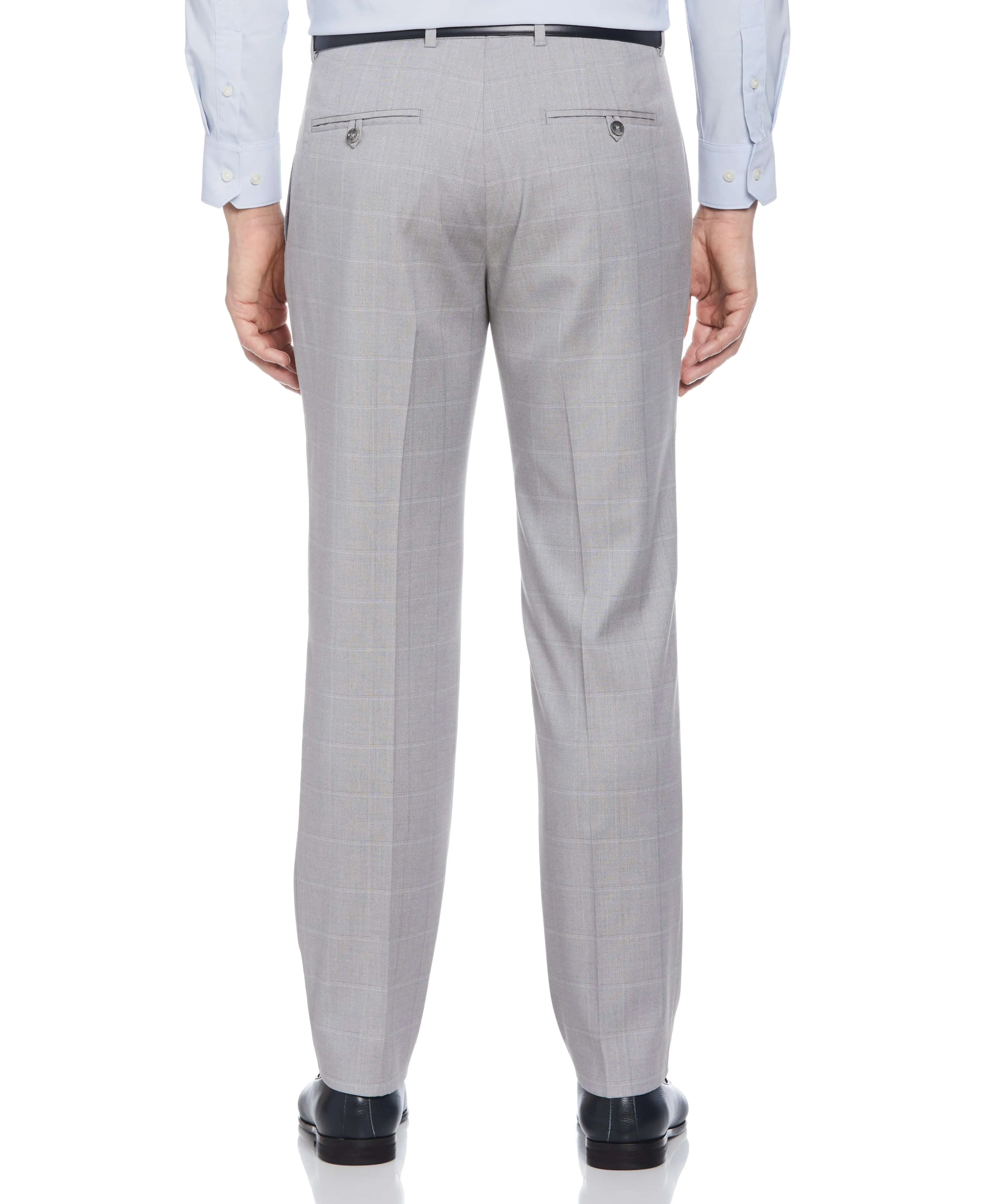 Windowpane Plaid Pant