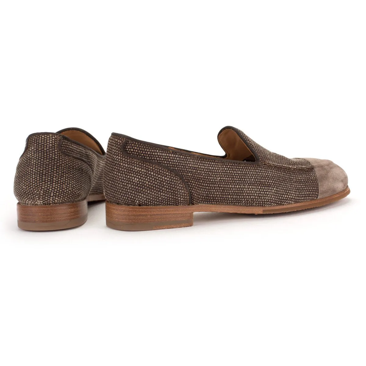 ZOE 56029<br>Melange linen loafers